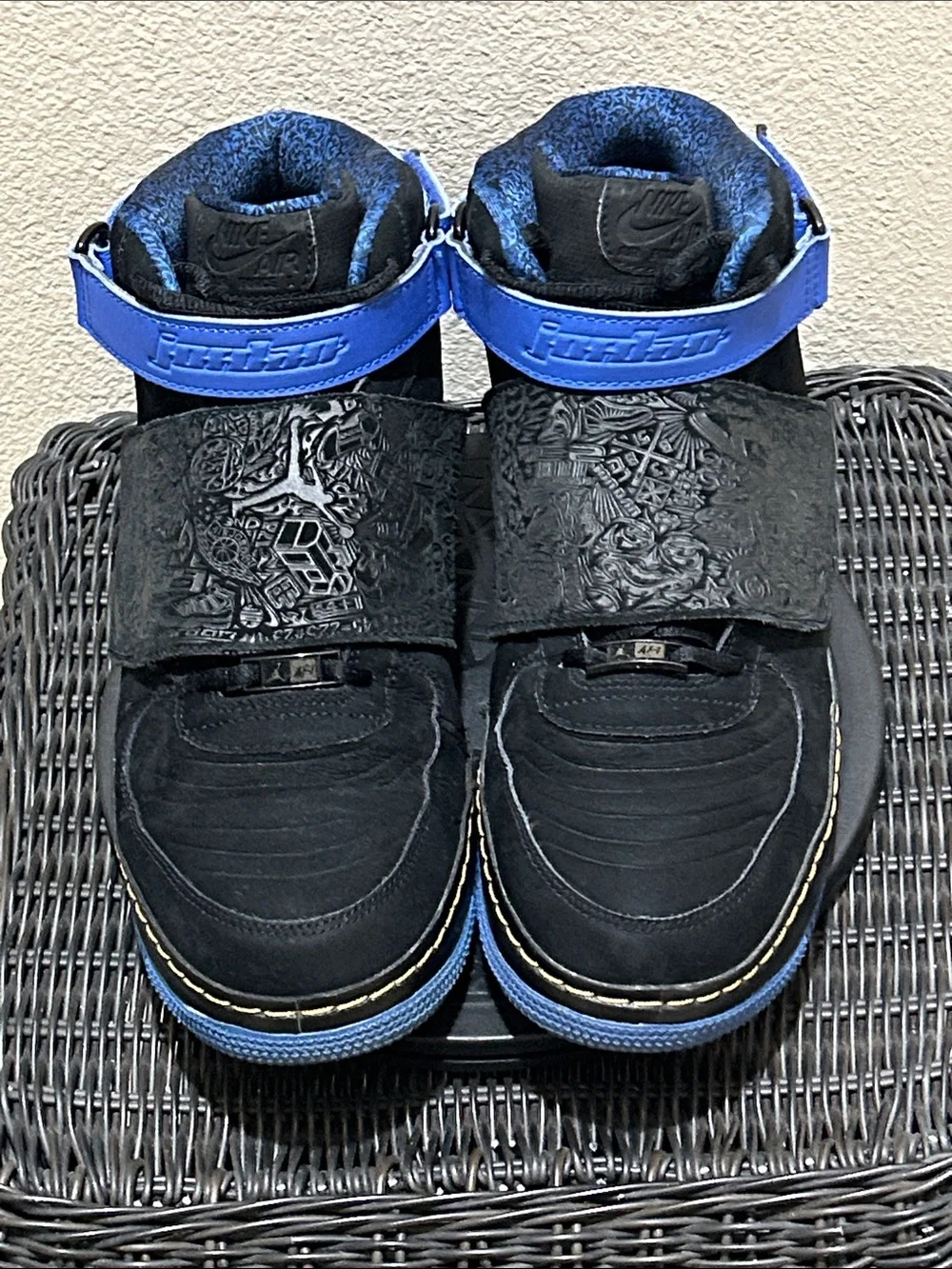 Size 11.5 Air Jordan Fusion 20 Black University Blue 331823-071